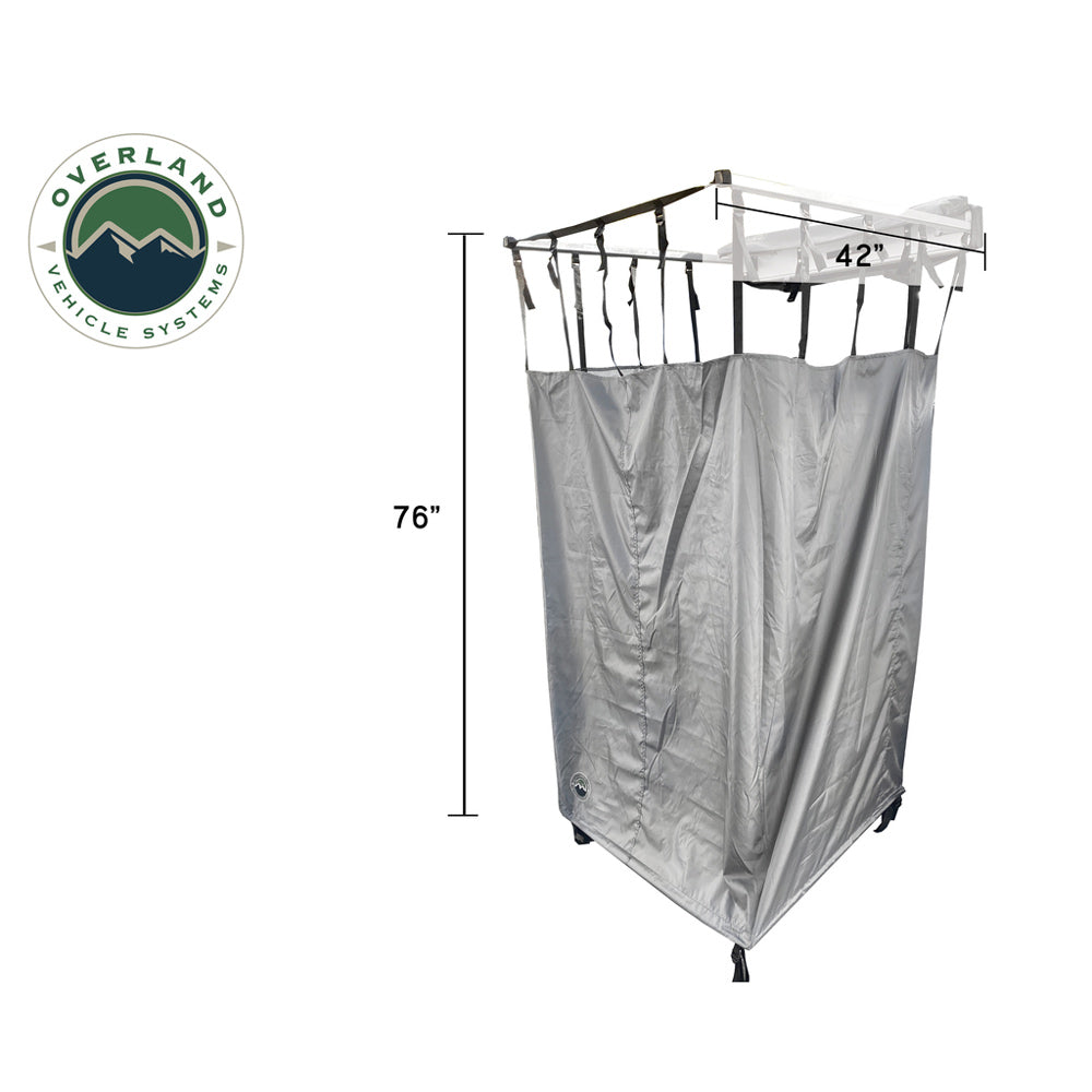 Overland Vehicle Systems - HD Nomadic Car-Side Shower Room