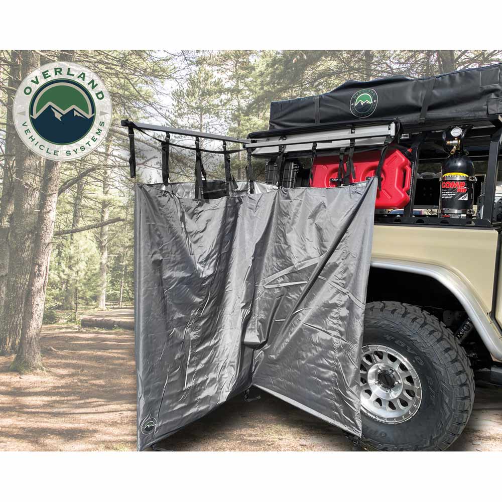 Overland Vehicle Systems - HD Nomadic Car-Side Shower Room