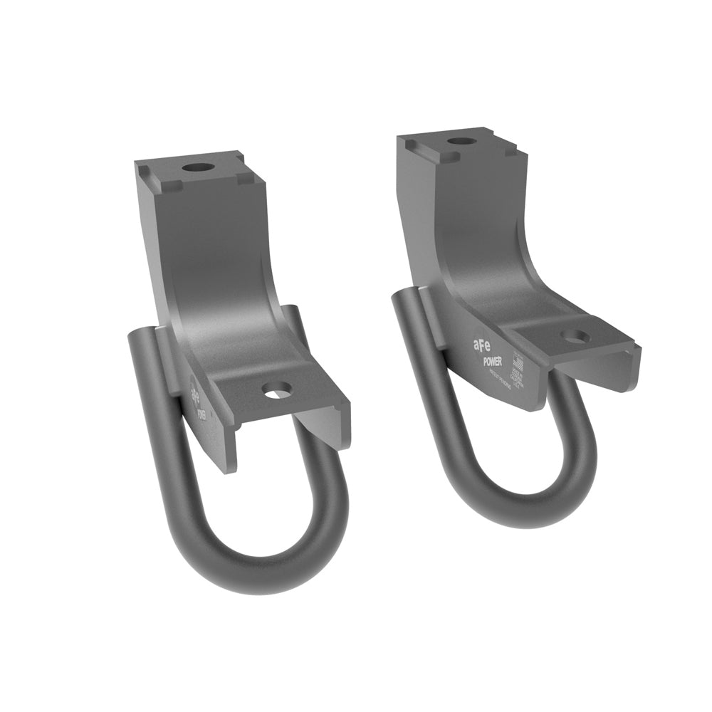 aFe - Power Front Tow Hook Black
