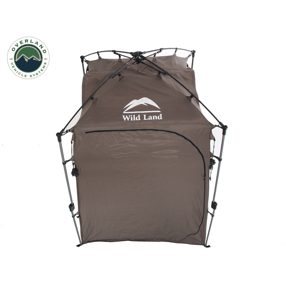 Overland Vehicle Tents - Portable Privacy Room With Shower, Retractable Floor And Amenity Pouches And More – Quick Set Up