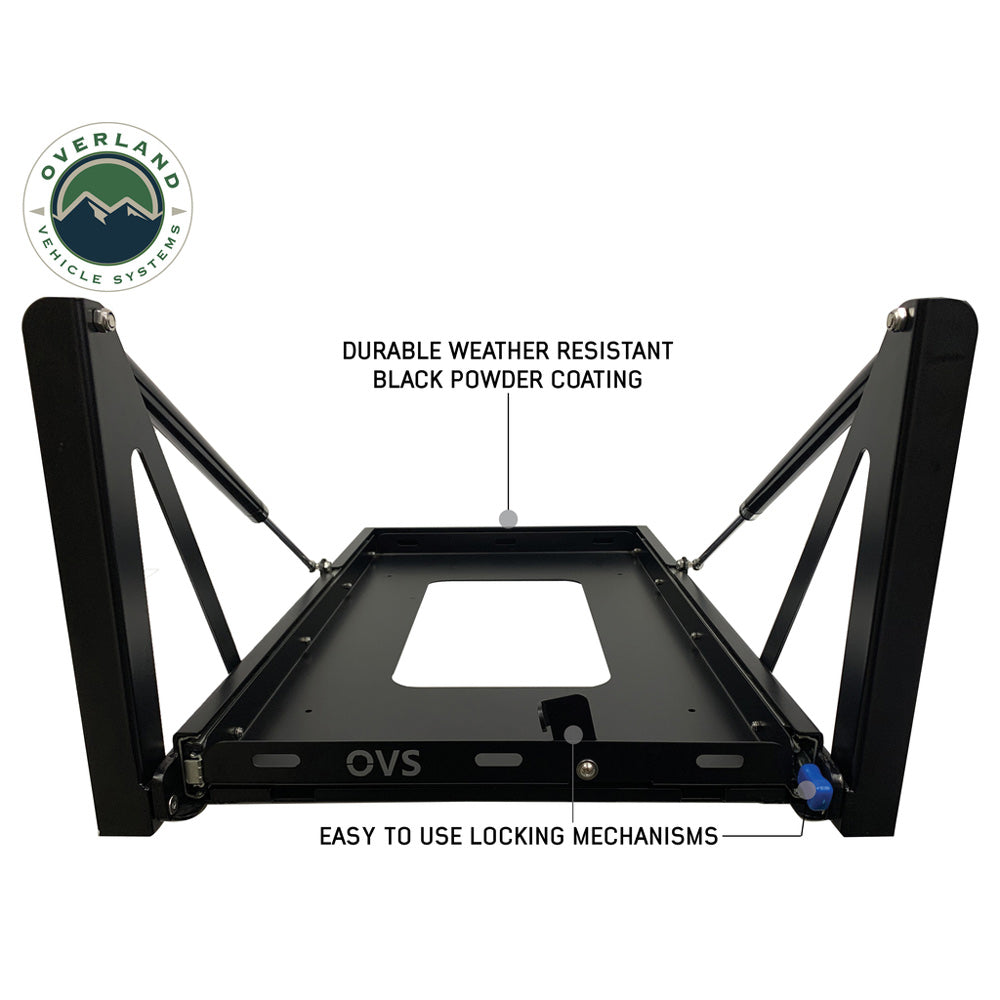 Overland Vehicle Systems - Refrigerator Tray with Slide & Tilt - Small