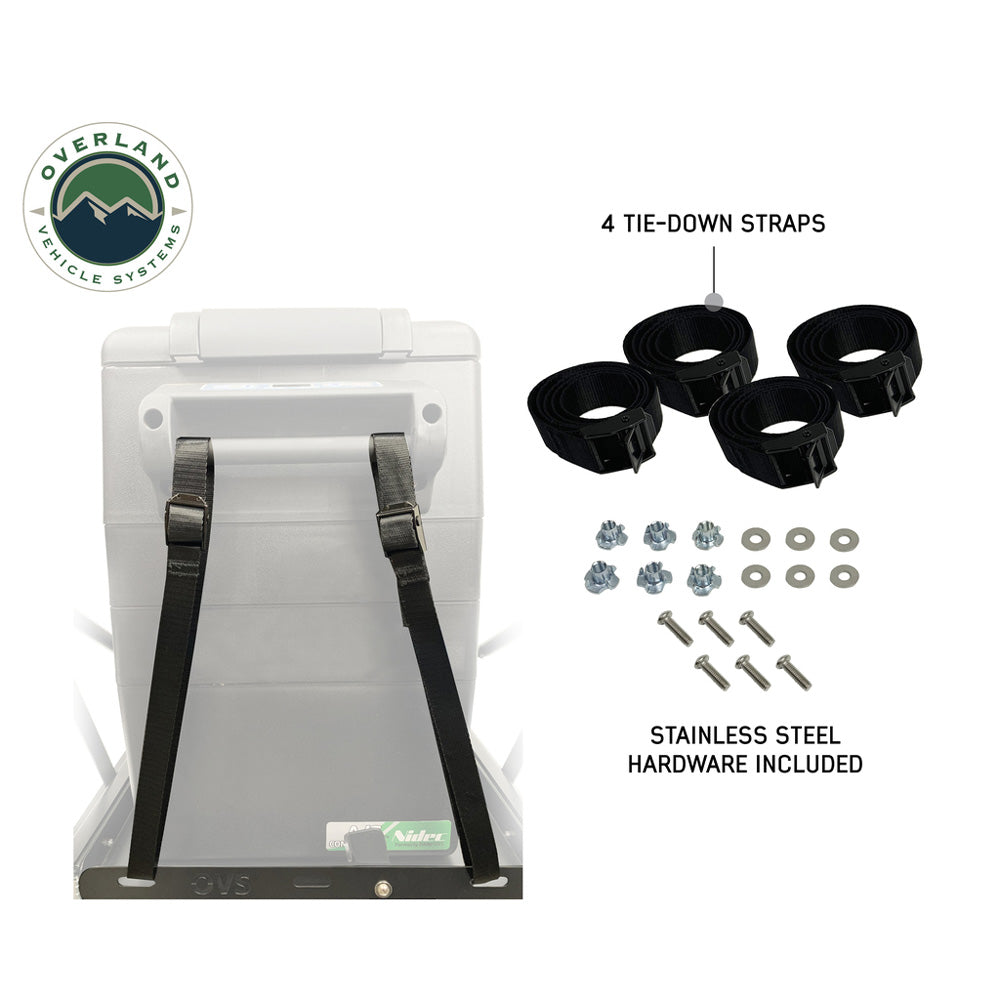 Overland Vehicle Systems - Refrigerator Tray with Slide & Tilt - Small