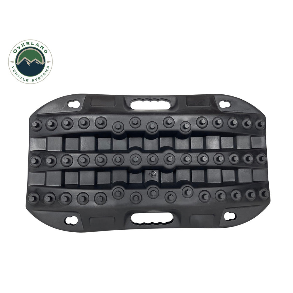 Overland Vehicle Systems - Recovery Ramp Small with Pull Strap & Storage Bag - Black