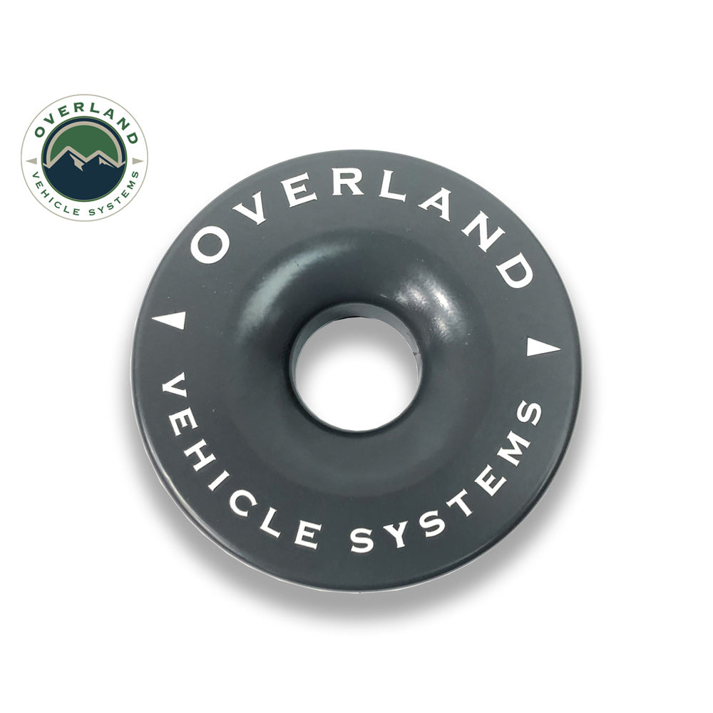 Overland Vehicle Systems - Recovery Ring 4.00" 41,000 lb. Gray with Storage Bag