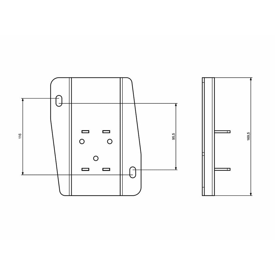Front Runner - Universal Awning Brackets