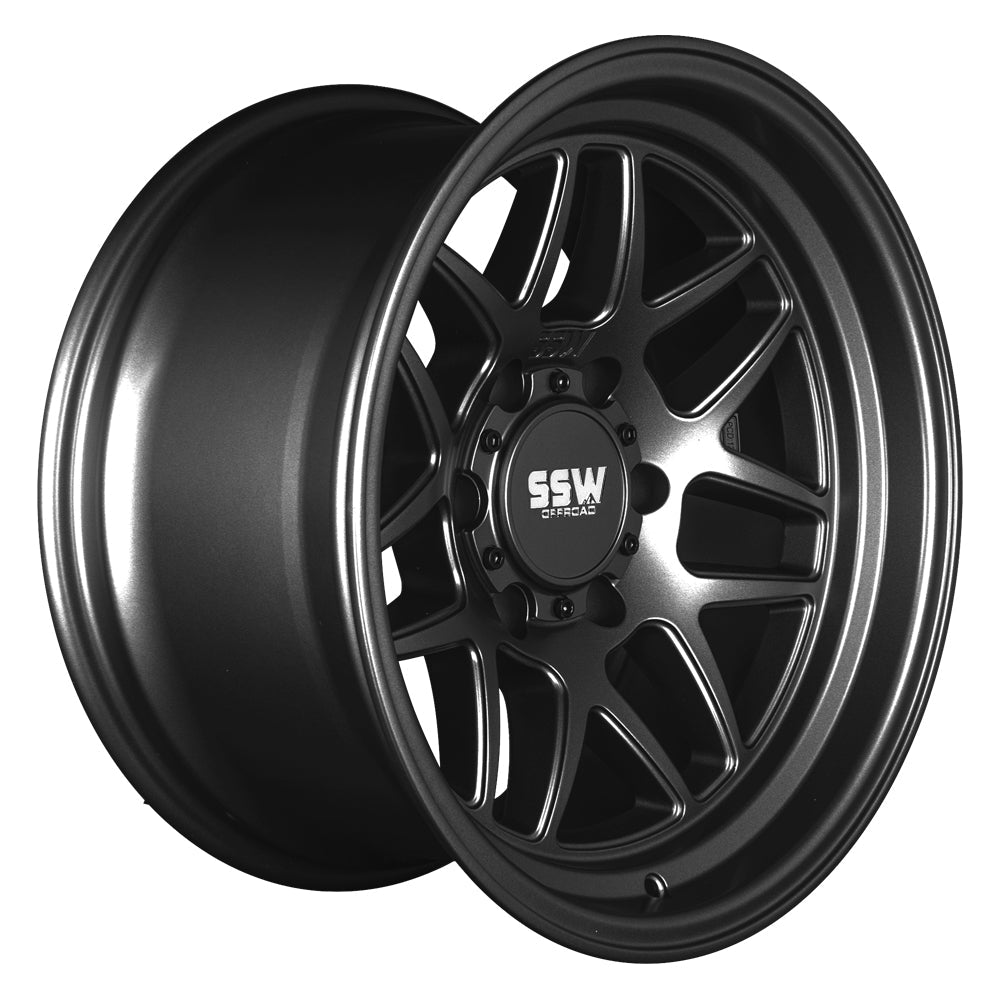 SSW Offroad - Sierra - Matte Black - 17x9.0 -25