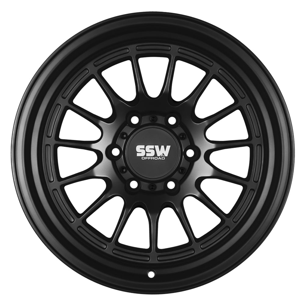 SSW Offroad - Dakar - Matte Black - 17x9.0 -25 (6 Lug)