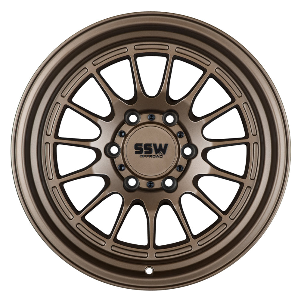 SSW Offroad - Dakar - Matte Bronze - 17x9.0 -25 (6 Lug)