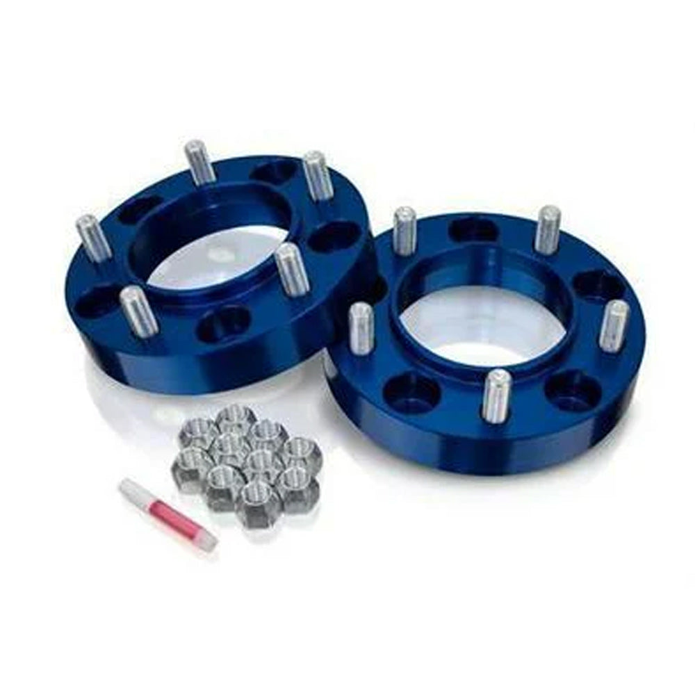 Spidertrax - 1.25" Wheel Spacers (Anodized Blue) - Toyota Tundra (2007-2021)