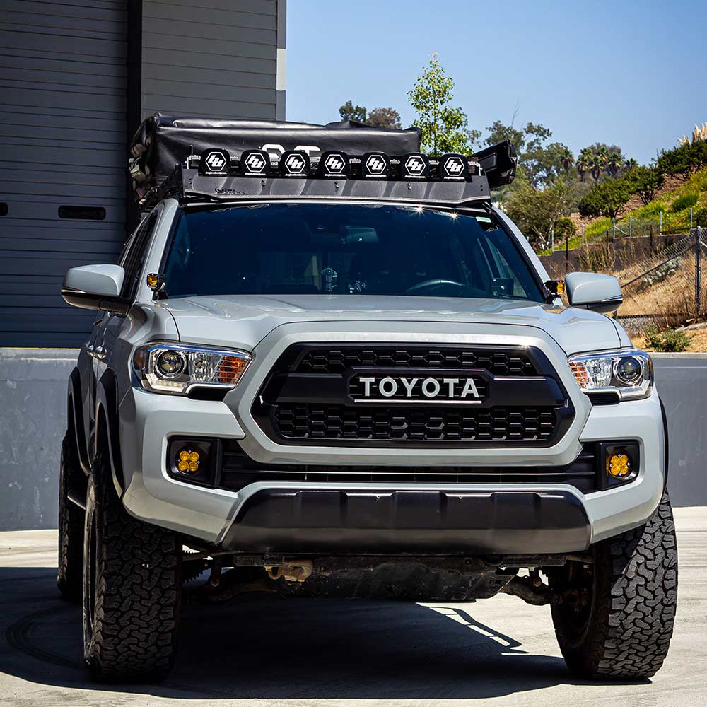 Baja Designs - XL Linkable Roof Light Bar Kit for Prinsu/Sherpa Rack - Toyota Tacoma (2005-2022), 4Runner (2010-2022), FJ Cruiser (2007-2014), Tundra (2007-2021)