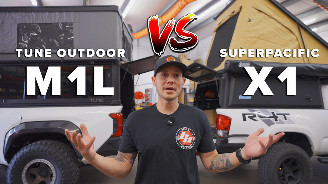 Tune Outdoor M1L vs Super Pacific X1: Which Truck Camper Is Better?