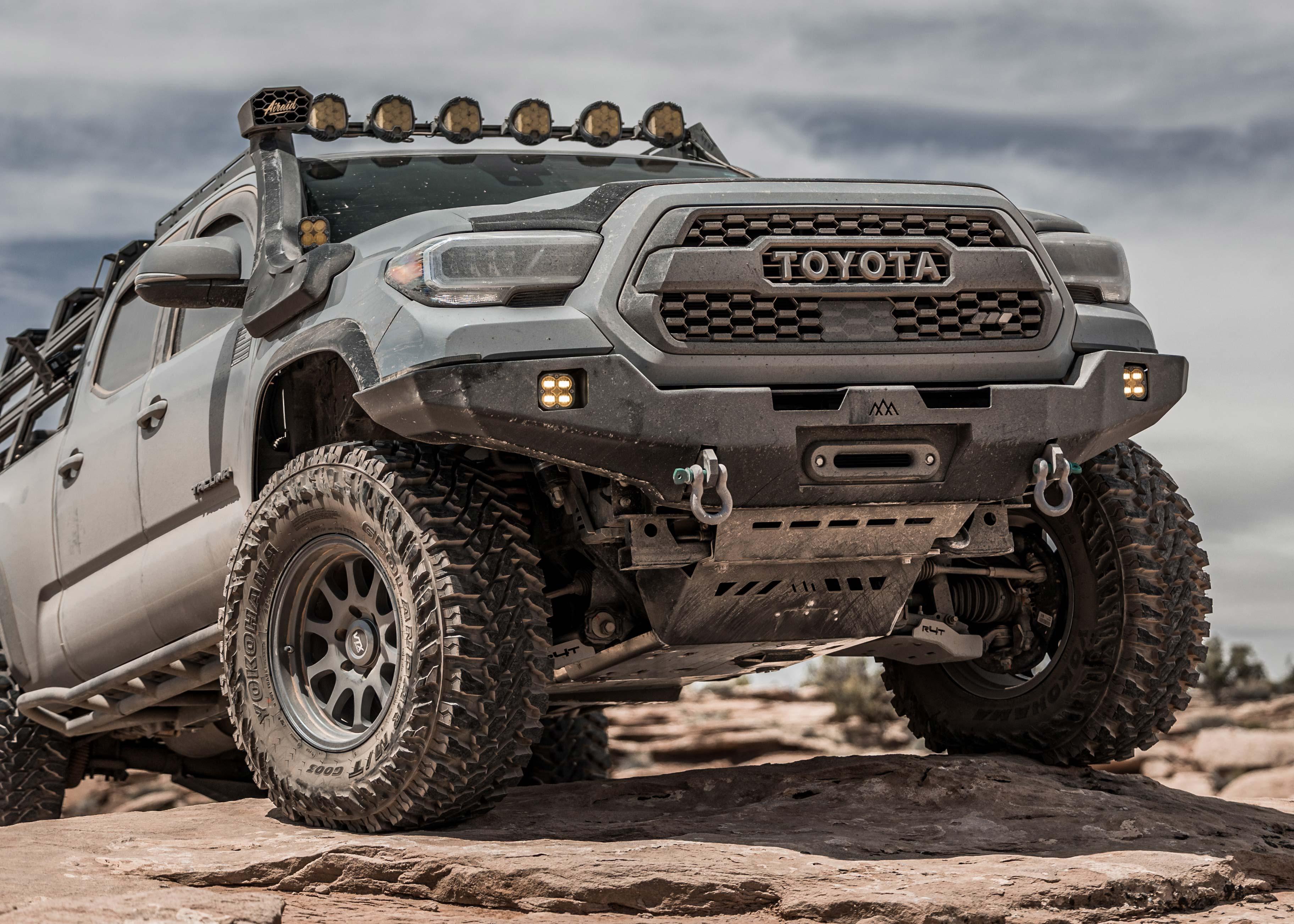 Backwoods Adventure Mods -  Hi-Lite Overland Front Bumper (No Bull Bar) - Toyota Tacoma (2016-2023)