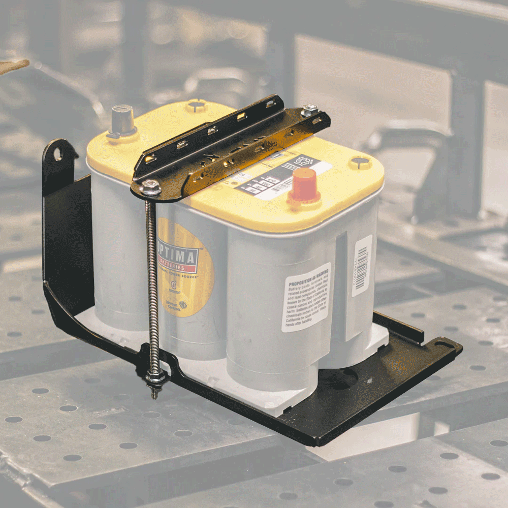 C4 Fabrication - Spare Battery Tray, Passenger Side - Toyota FJ Cruiser (2010+)