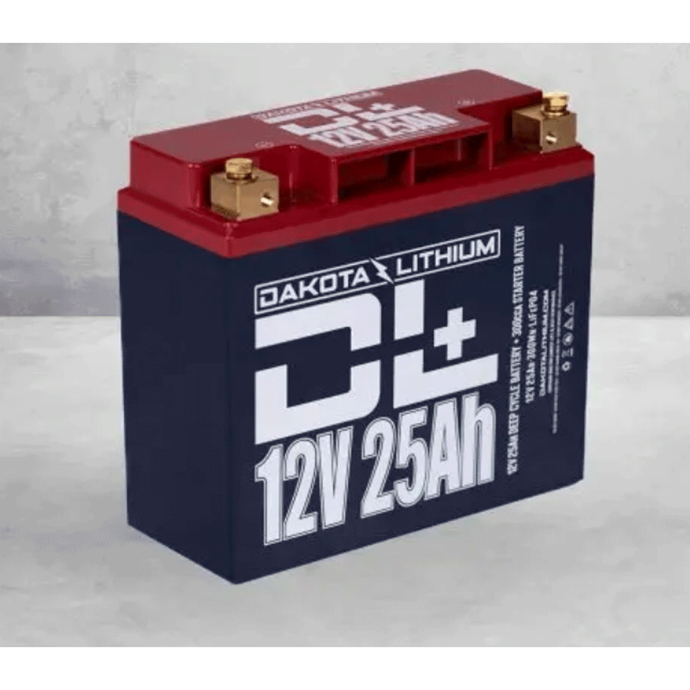 Dakota Lithium - 12V 25Ah 300CCA Battery