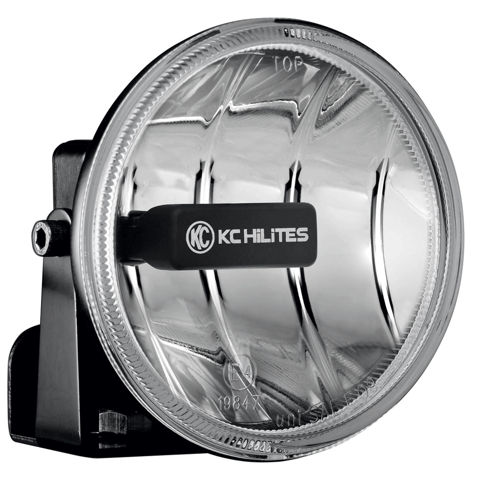 KC Hilites - 4" Gravity® LED G4 - Single Light - SAE/ECE - 10W Fog Beam