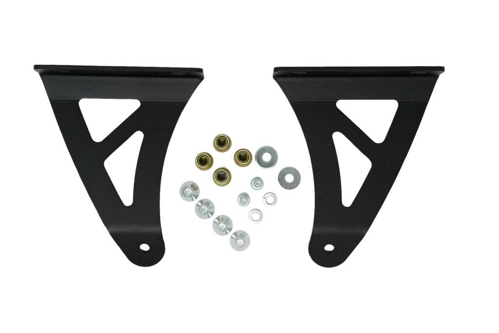 Cali Raised LED - 52" Curved LED Light Bar Roof Mounting Brackets - Toyota 4Runner (2003-2024)