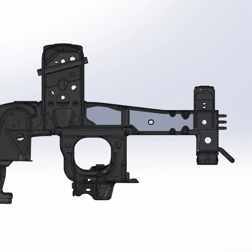 DRT Fabrication - Front Frame Gussets - Toyota Tacoma (2016-2023)