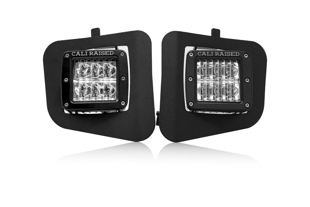 Cali Raised LED - LED Fog Light Pod Replacements Brackets Kit - Toyota Tundra (2014-2021)
