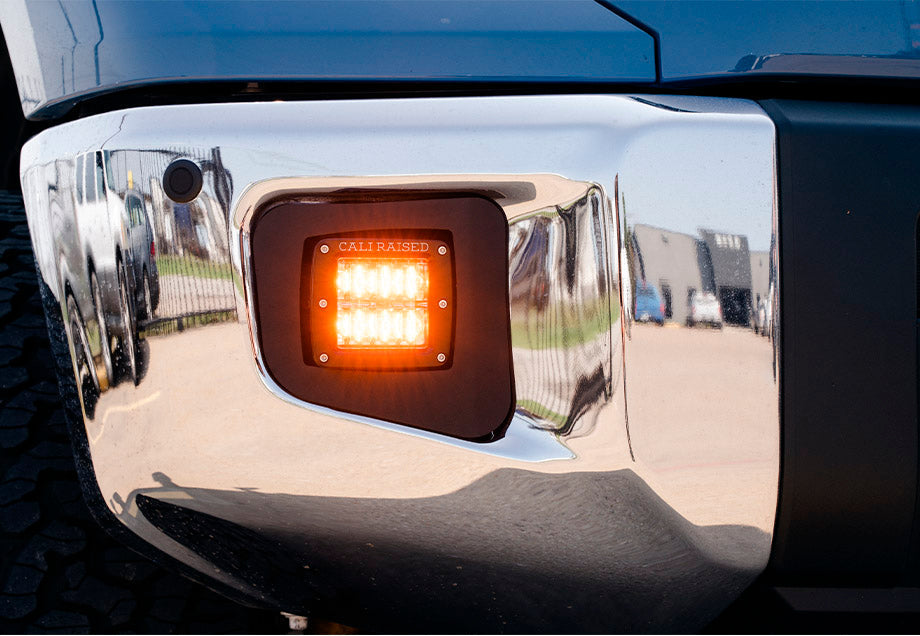 Cali Raised LED - LED Fog Light Pod Replacements Brackets Kit - Toyota Tundra (2014-2021)