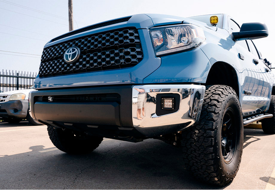 Cali Raised LED - LED Fog Light Pod Replacements Brackets Kit - Toyota Tundra (2014-2021)