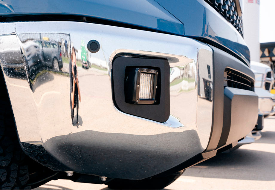 Cali Raised LED - LED Fog Light Pod Replacements Brackets Kit - Toyota Tundra (2014-2021)