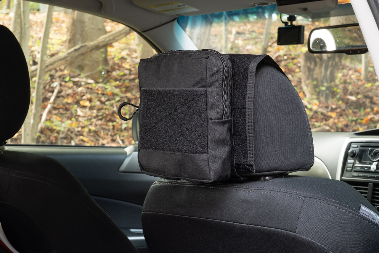 BROG - Headrest Velcro Pouch - 7 x 6 x 2"