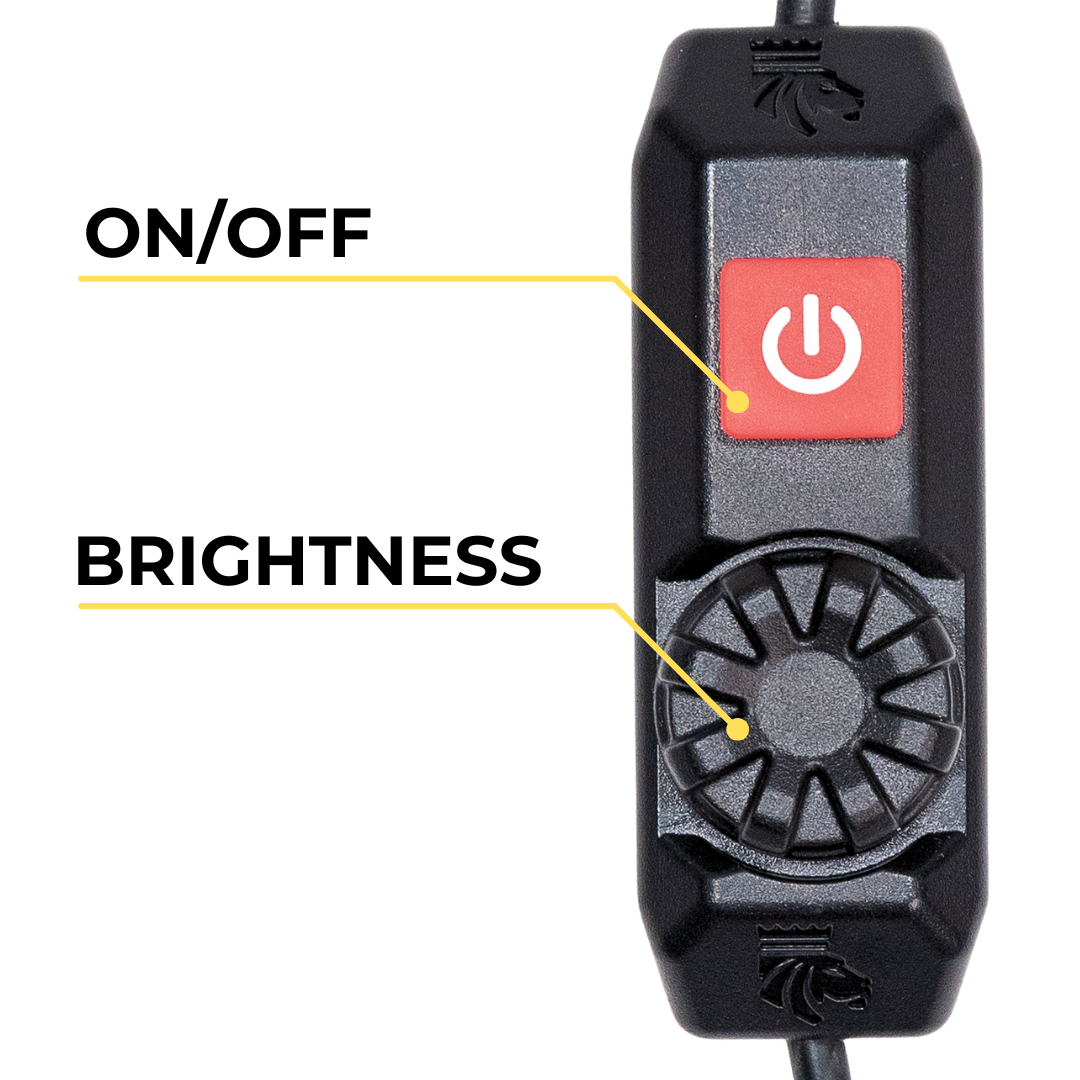 Kingpin Equipped - Rotary Dimmer Switch