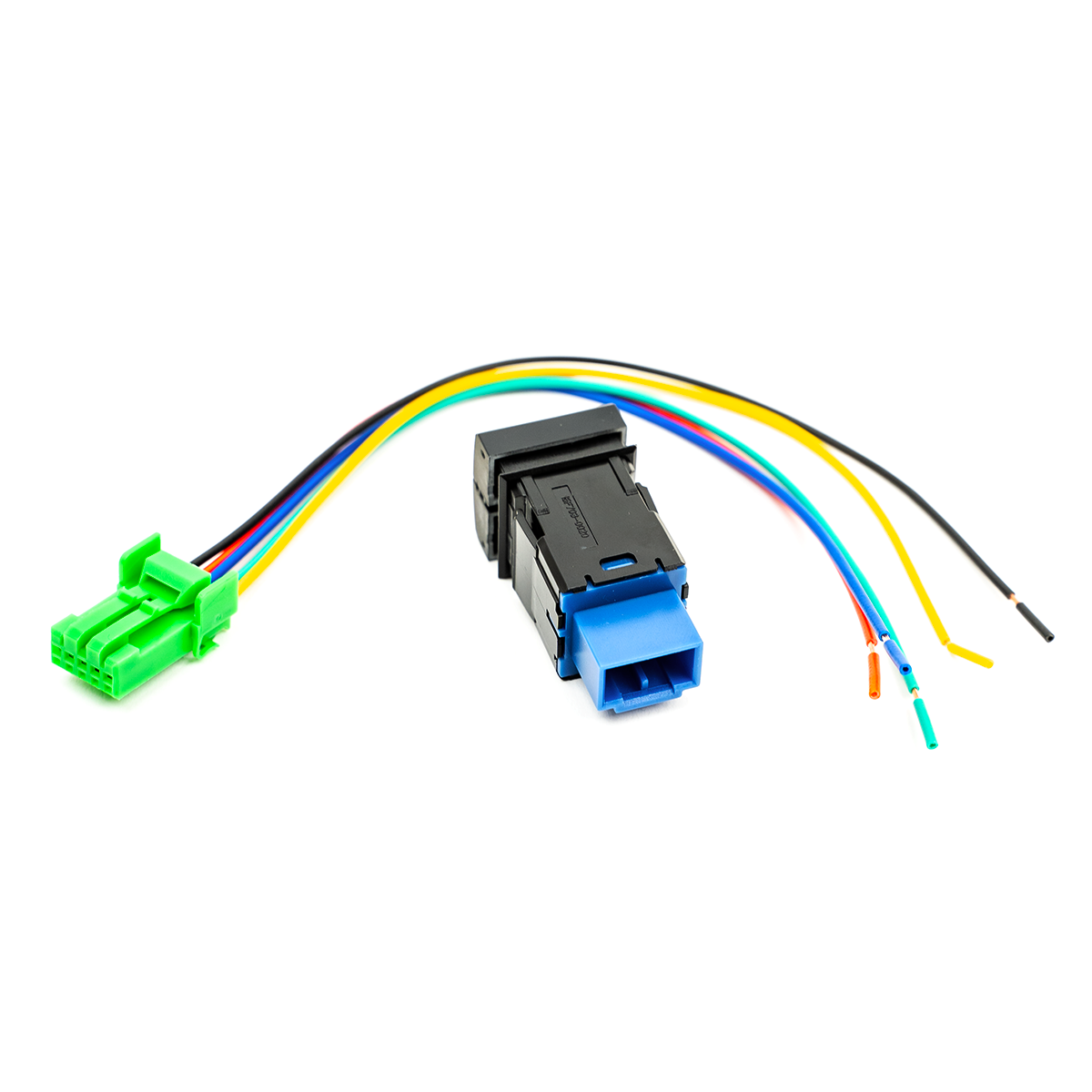 Cali Raised LED - Square Style Dual Function Toyota OEM Style "AMBER & WHITE" Switch