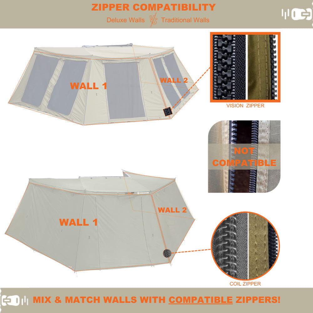 23Zero - 270° Peregrine Left Deluxe Awning Wall 2