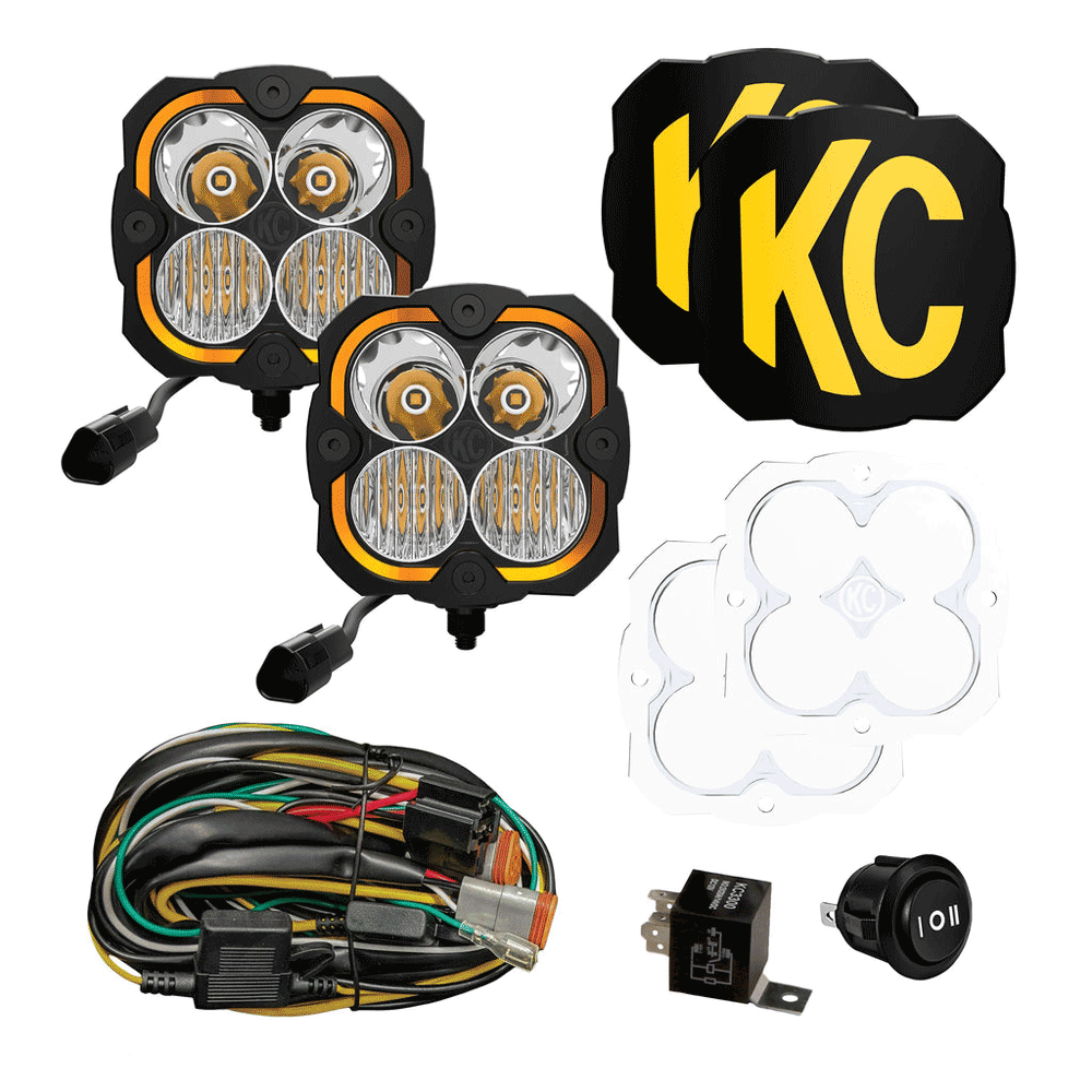 KC Hilites - Flex Era® 4 - 2-Light Master Kit