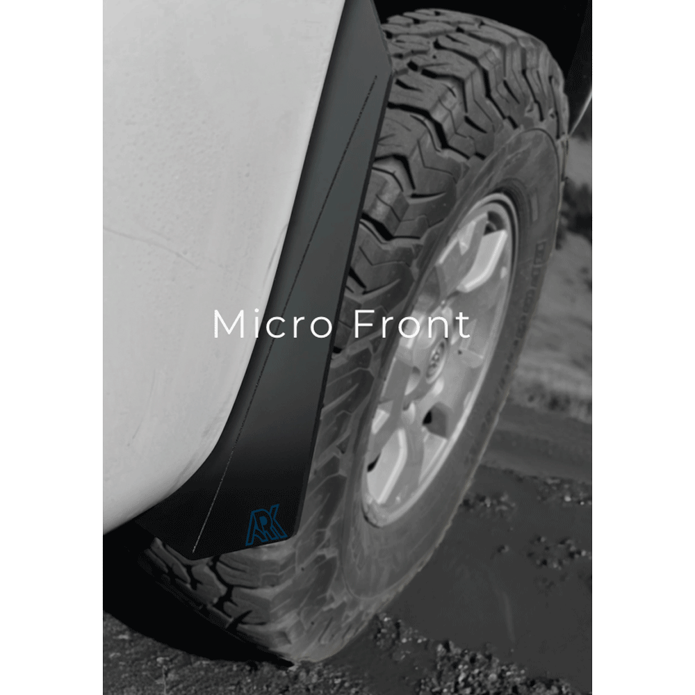 ARK - TriXpoly Splash Guards & Mudflap Micros - Toyota Tacoma (2005-2015)