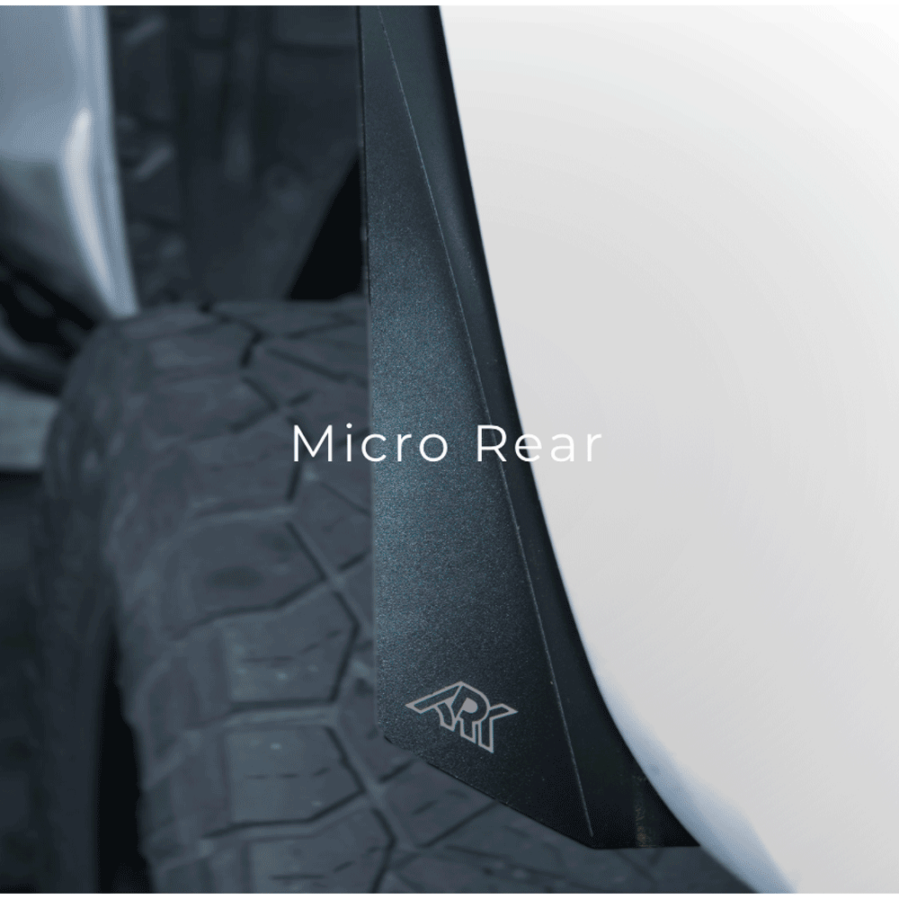 ARK - TriXpoly Splash Guards & Mudflap Micros - Toyota Tundra (2007-2021)