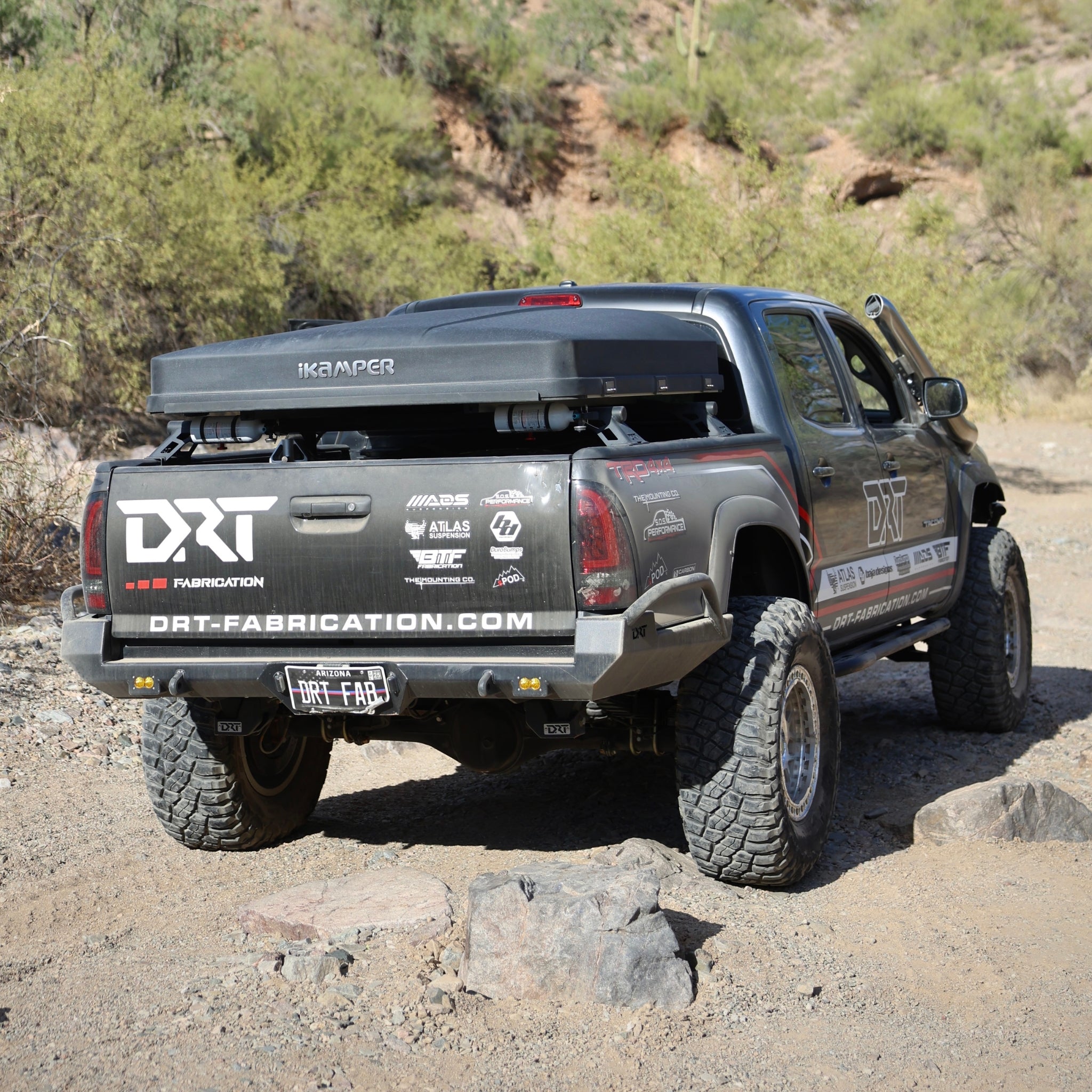 DRT Fabrication - High Clearance Rear Bumper - Toyota Tacoma (2005-2015)