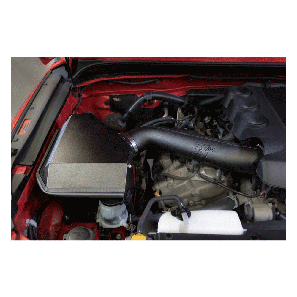 K&N - Cold Air Intake - Dryflow, Roto-Mold Tube (30-9034) - Toyota 4Runner V6-4.0 (2010-2024), FJ Cruiser (2010-2014)