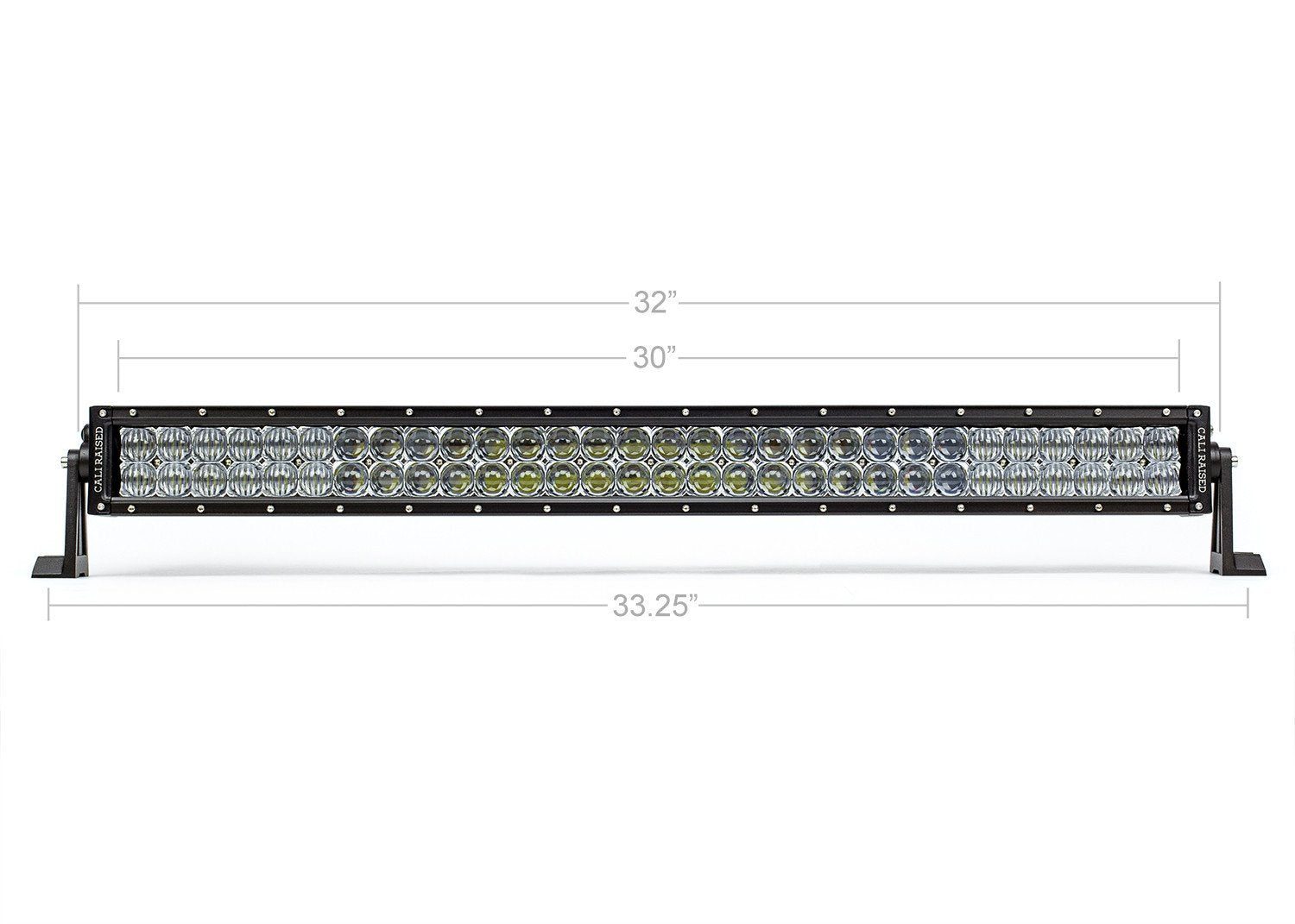 Cali Raised LED - 32" Lower Bumper Hidden LED Light Bar Brackets Kit - Toyota 4Runner (2003-2009)
