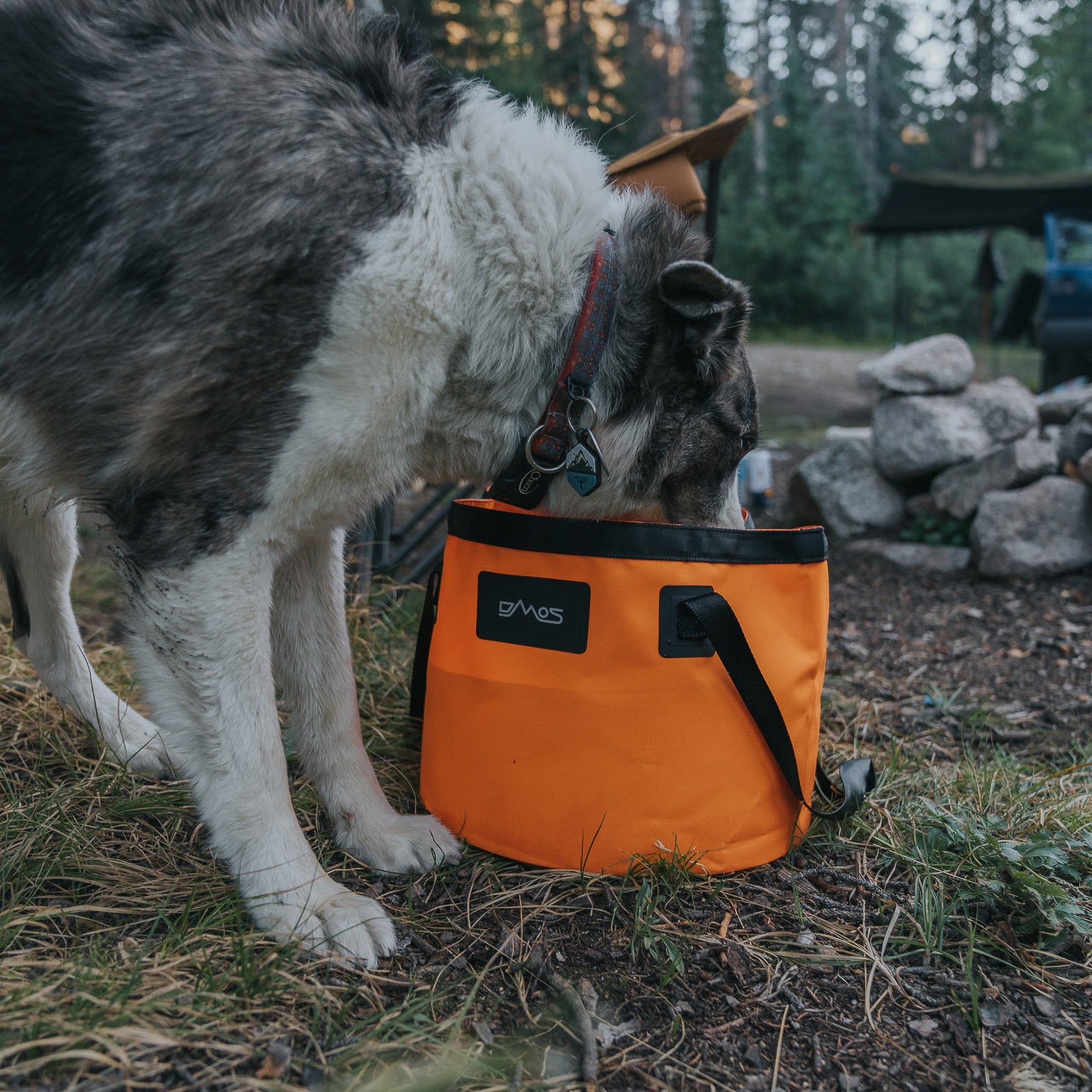 DMOS - The Ruck Bucket - Foldable Camping Water Bucket