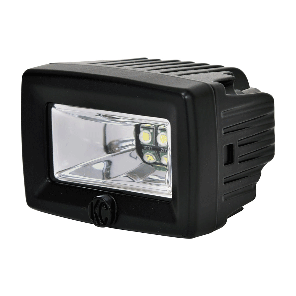 KC Hilites - 2" C-Series C2 LED - 2-Light System - 20W Flood Beam