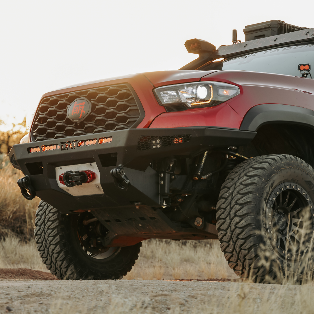 DRT Fabrication - Plated Front Bumper - Toyota Tacoma (2016-2023)