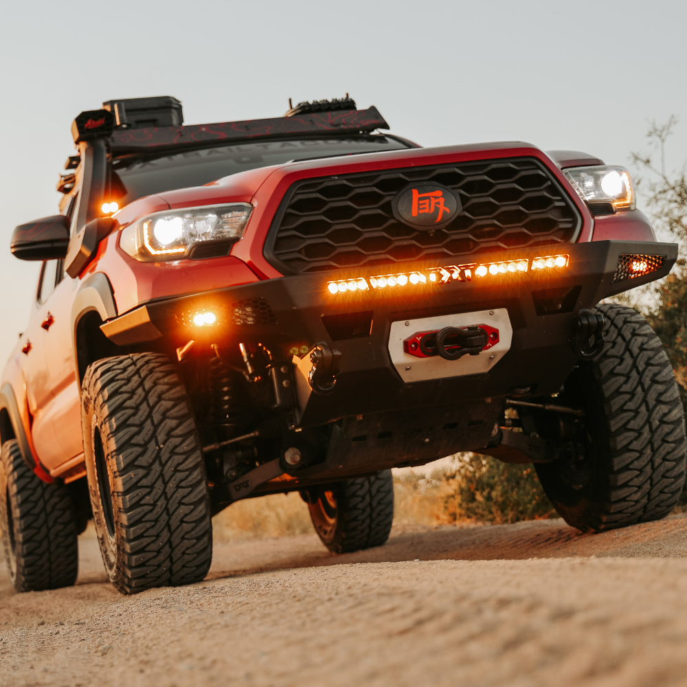 DRT Fabrication - Plated Front Bumper - Toyota Tacoma (2016-2023)