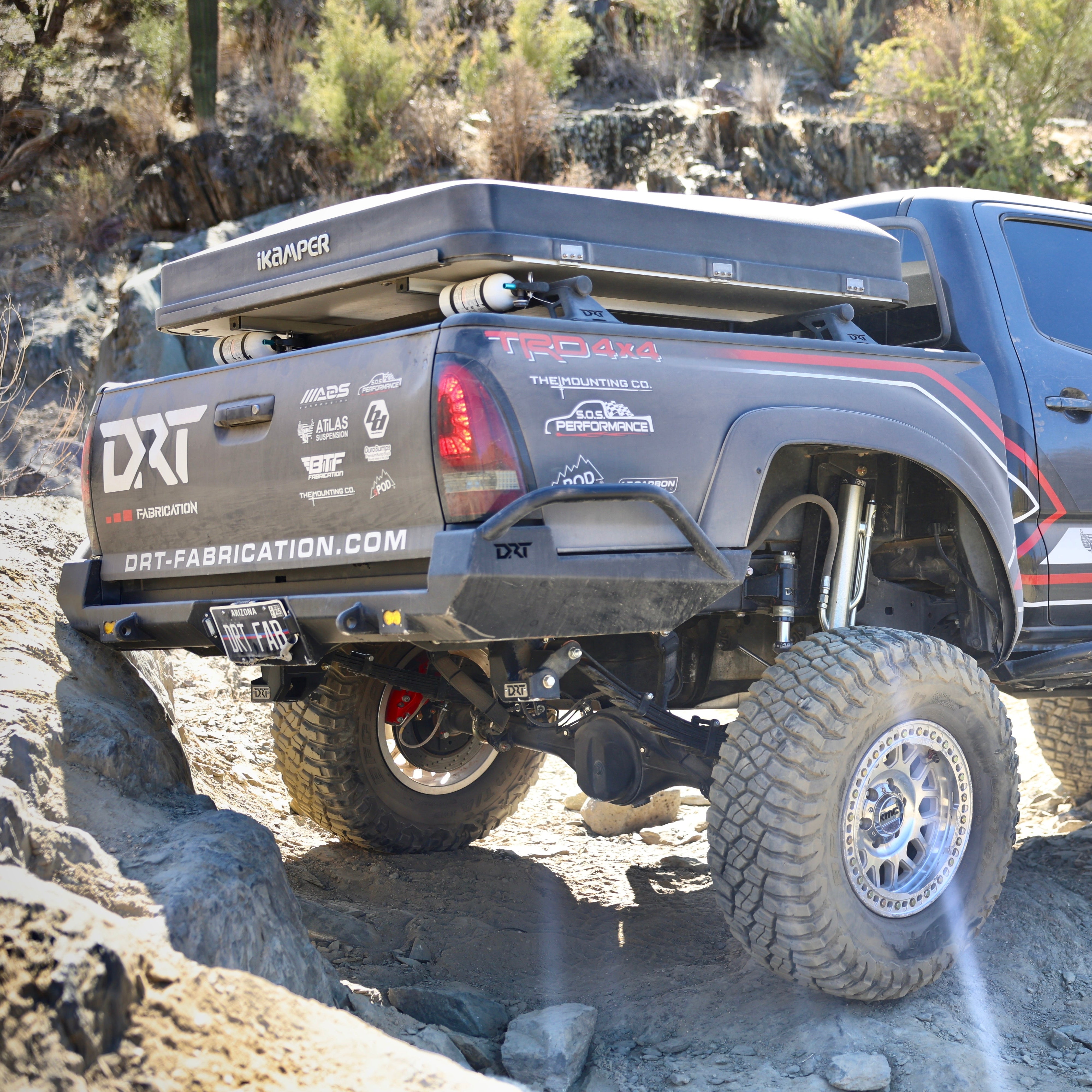 DRT Fabrication - High Clearance Rear Bumper - Toyota Tacoma (2005-2015)