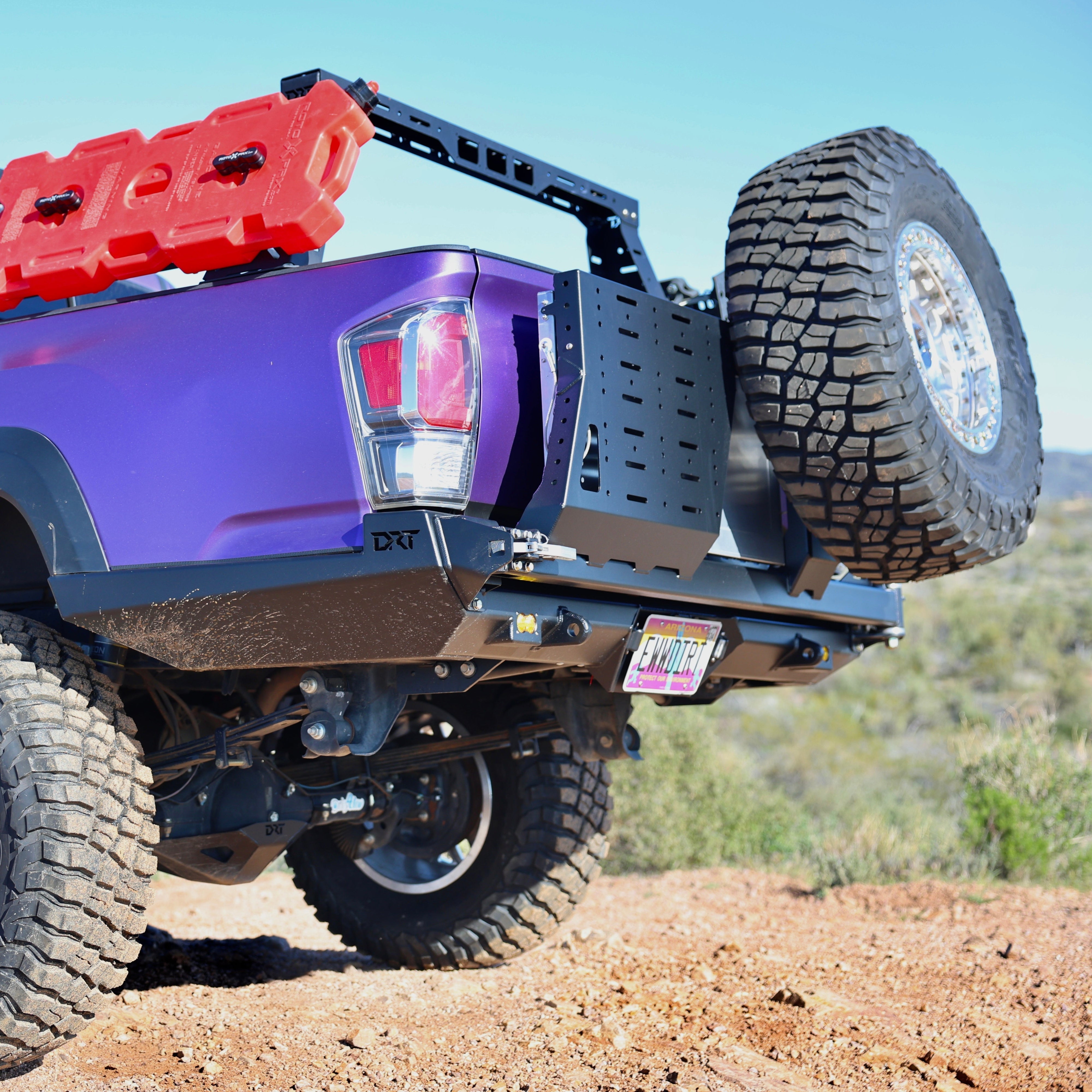 DRT Fabrication - High Clearance Rear Bumper - Toyota Tacoma (2016-2023)