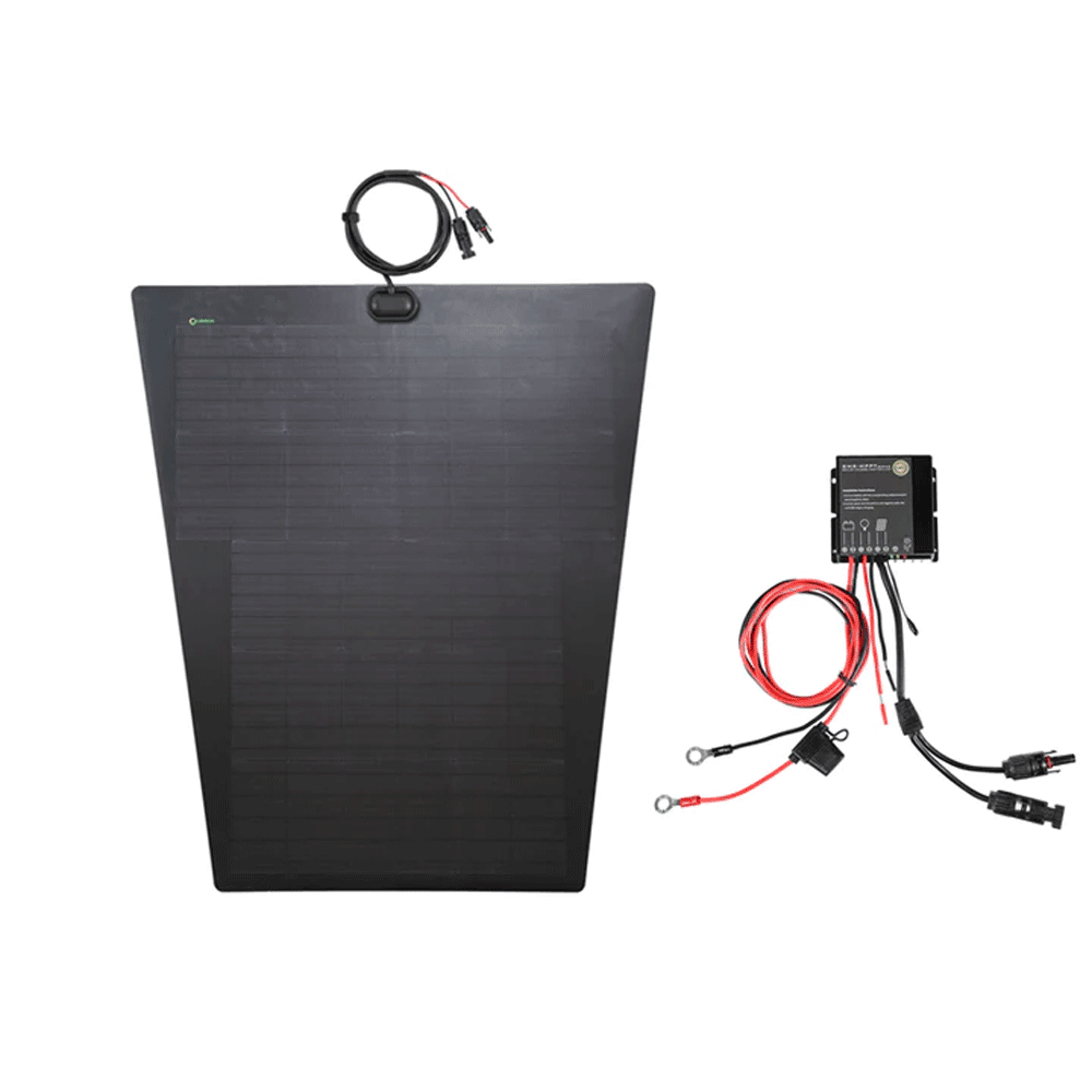 Lensun Solar - 90W Hood Flexible Solar Panel - Toyota Sequoia (2023-2025)