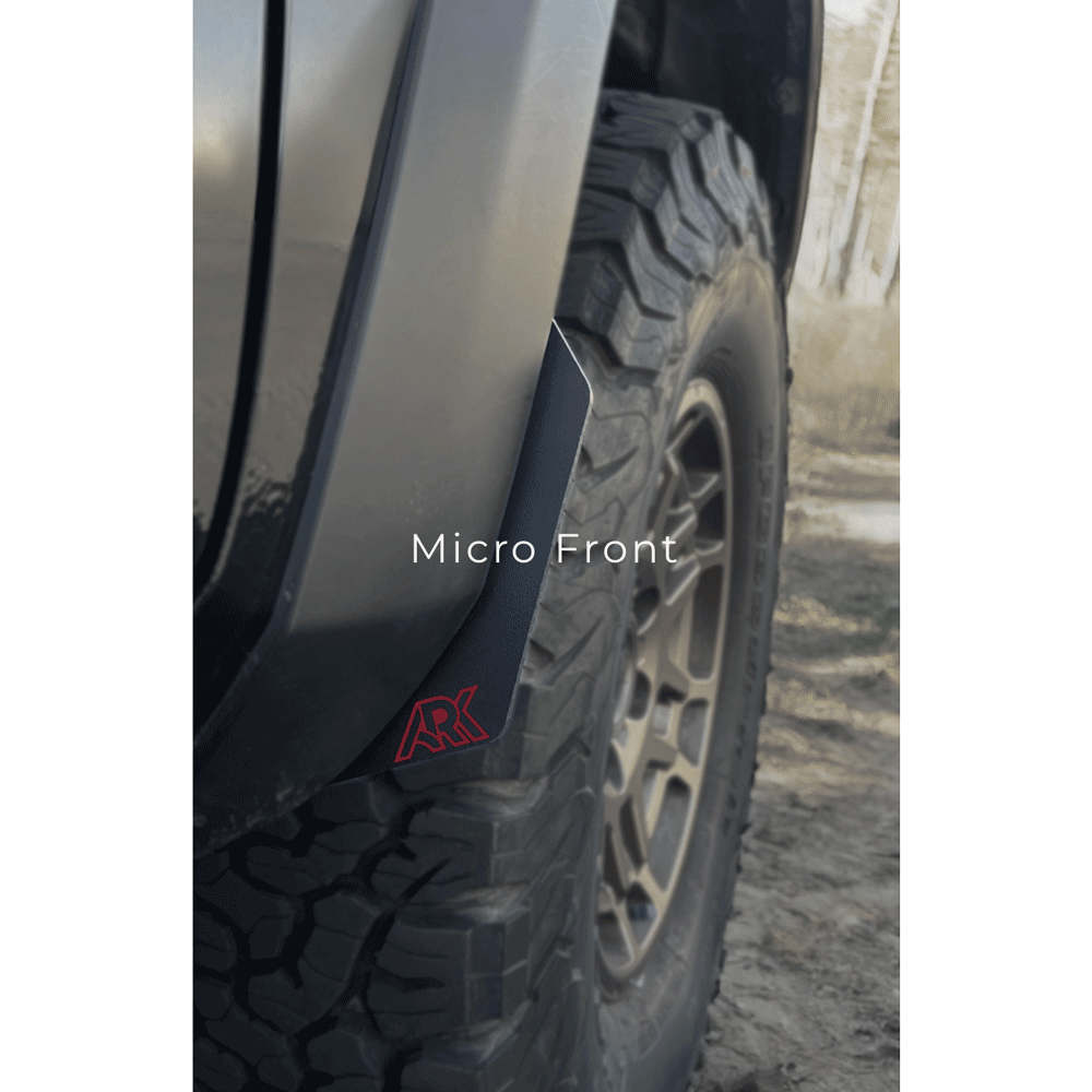 ARK - TriXpoly Splash Guards & Mudflap Micros - Toyota Tacoma (2016-2023)