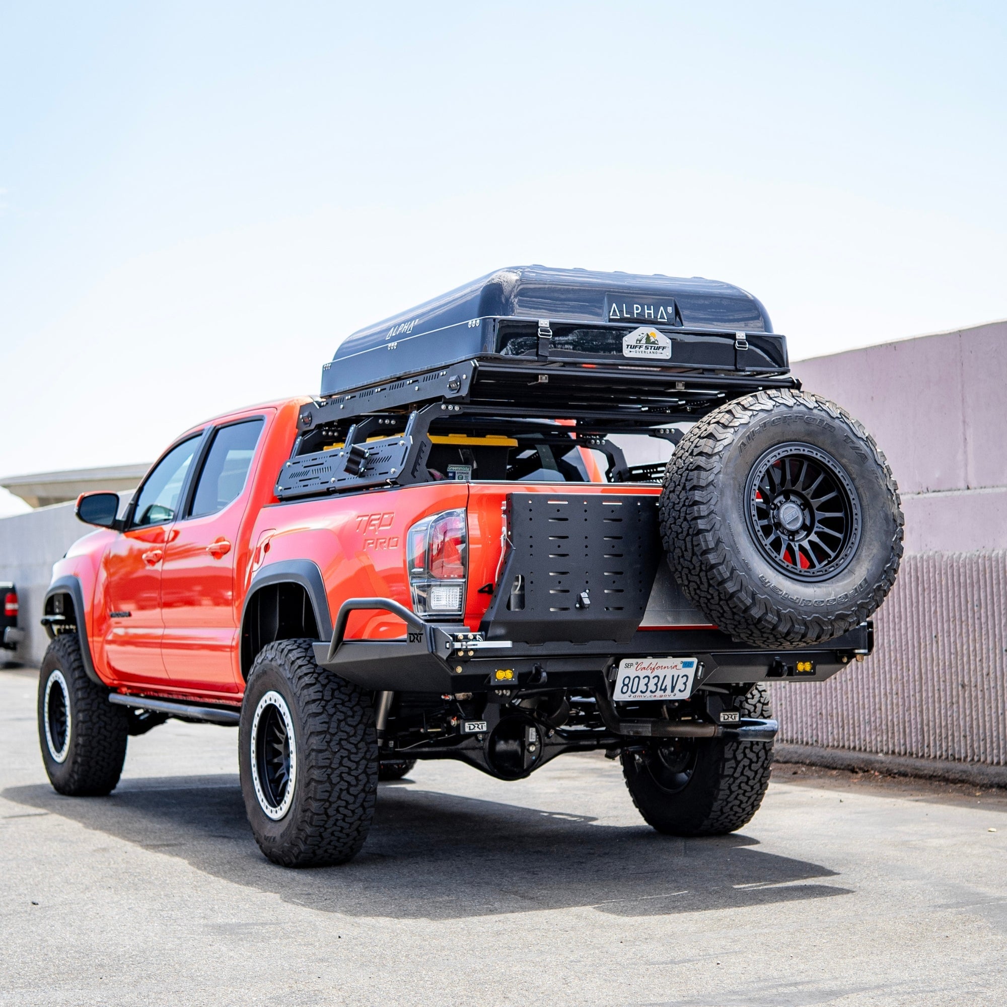 DRT Fabrication - High Clearance Rear Bumper - Toyota Tacoma (2016-2023)