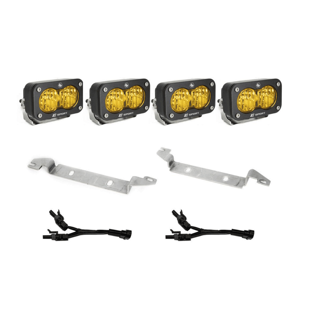 Baja Designs - S2 Sport Dual Fog Pocket Light Kit - Toyota Tacoma (2024+)