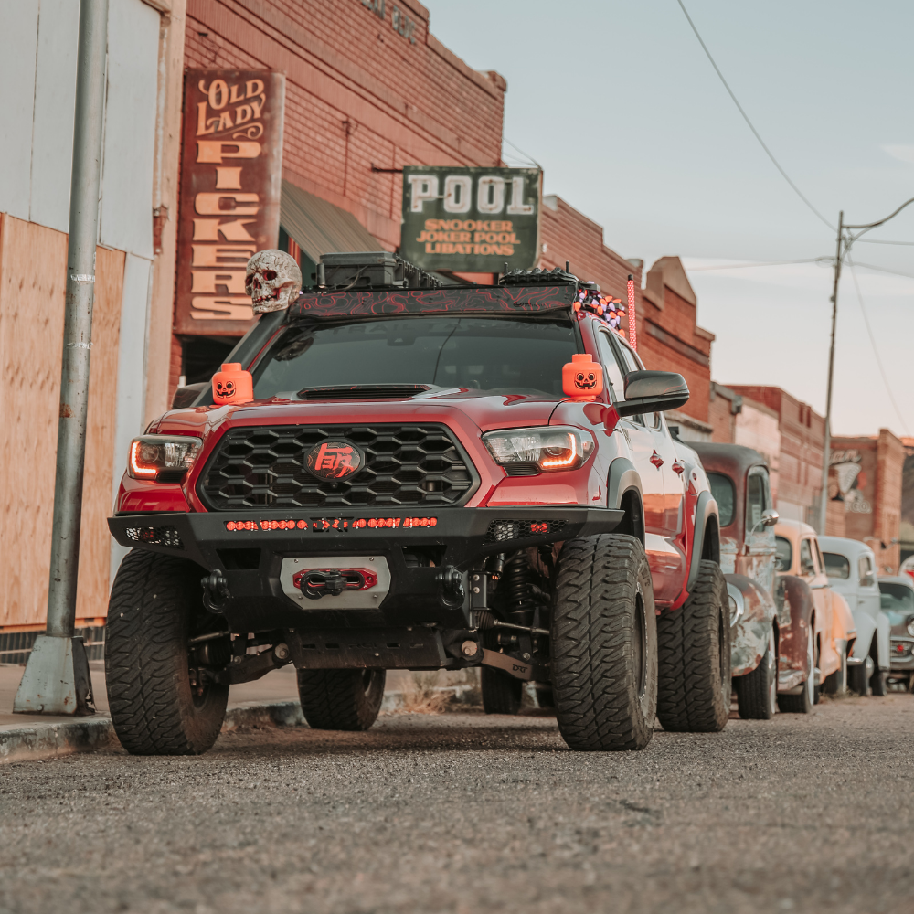 DRT Fabrication - Plated Front Bumper - Toyota Tacoma (2016-2023)