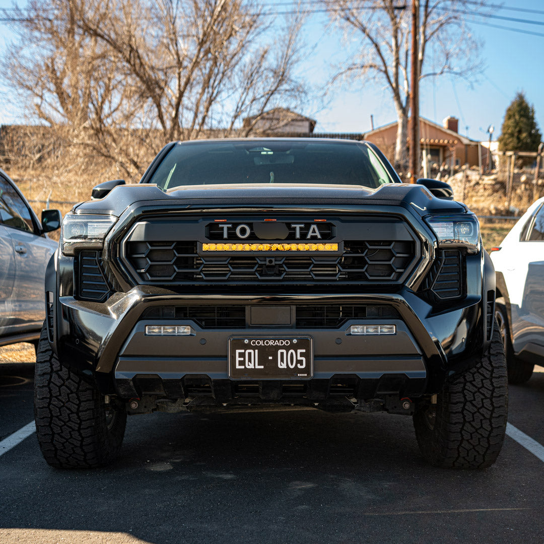 R4T - V2 TRD Pro Grille w/ Grille Lights + Amber Light Bar - Toyota Tacoma (2024+)
