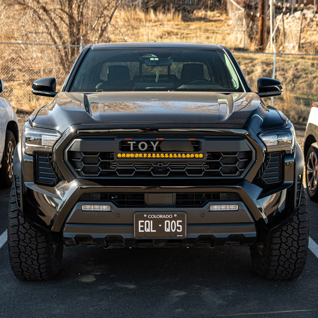 R4T - V2 TRD Pro Grille w/ Grille Lights + Amber Light Bar - Toyota Tacoma (2024+)