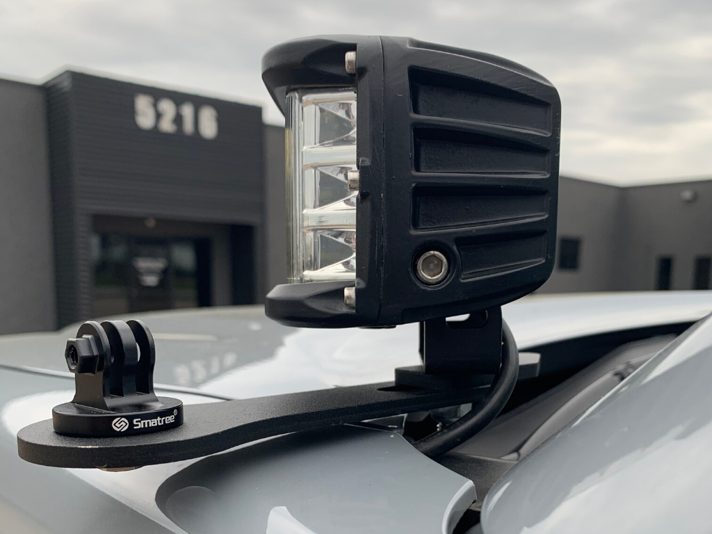 Cali Raised LED - Ditch Light Bracket Extensions