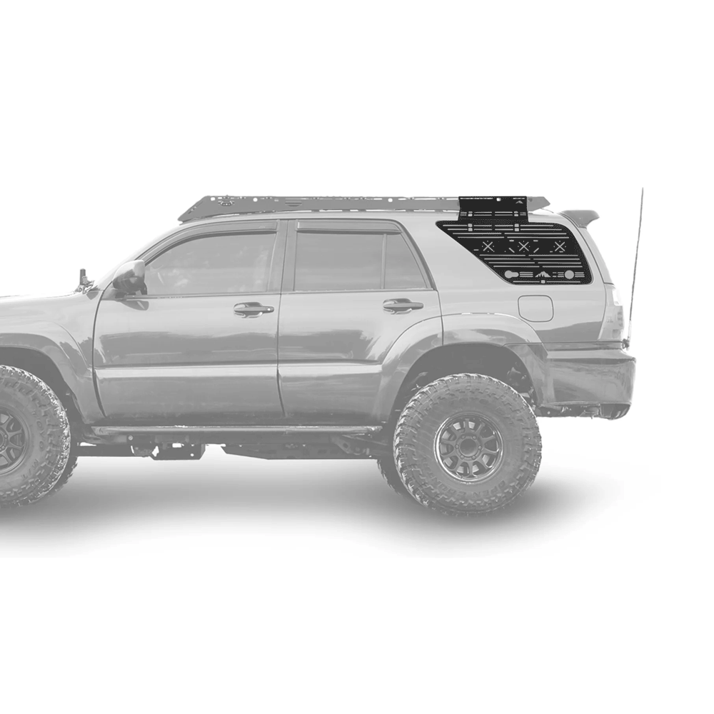 C4 Fabrication - Window Panel - Toyota 4Runner (2003-2009)